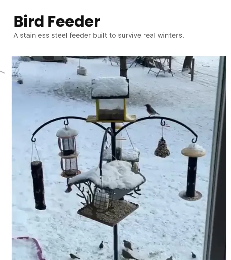 Bird Feeder, a real case study by CADLETE Designs