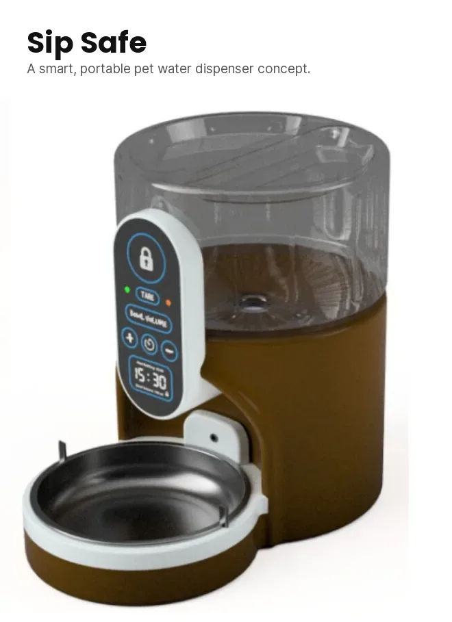 Sip Safe, a real case study by CADLETE Designs
